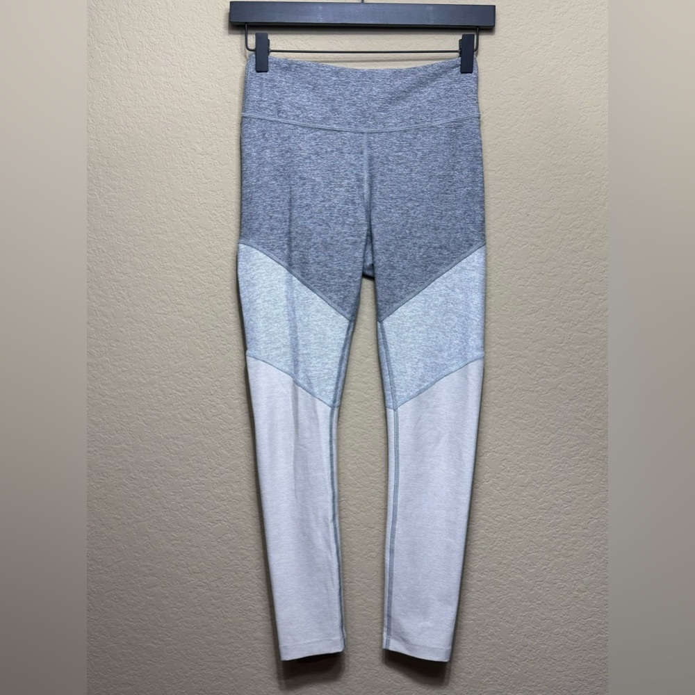 Women's Outdoor Voices Springs Ash Dove Oatmeal Color Block 7/8 Leggings Size S
